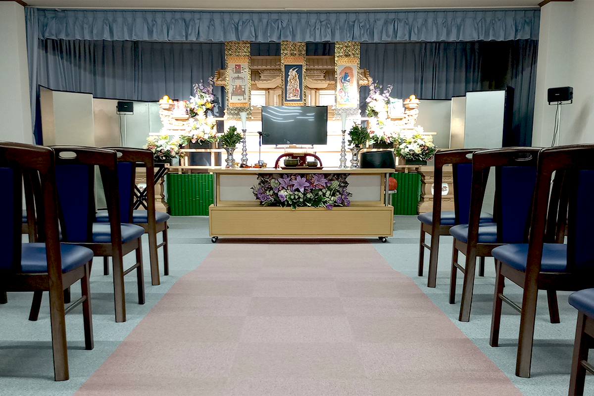 選べる式場で家族葬から一般葬まで対応可能