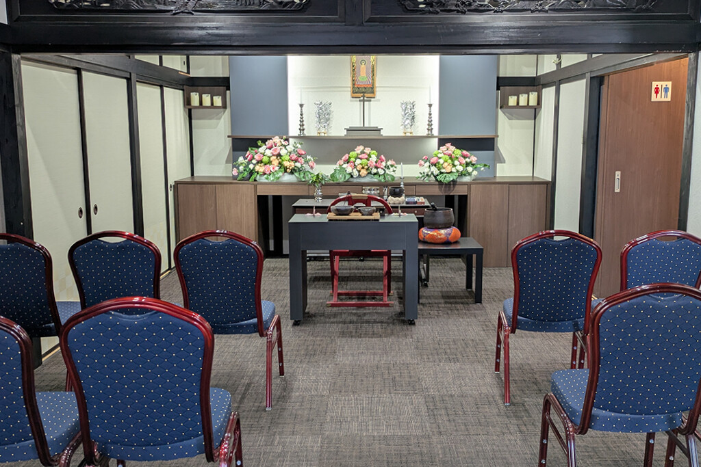 家族葬の花水木 京極邸宅花灯り丸亀中府津森セレモニーホール