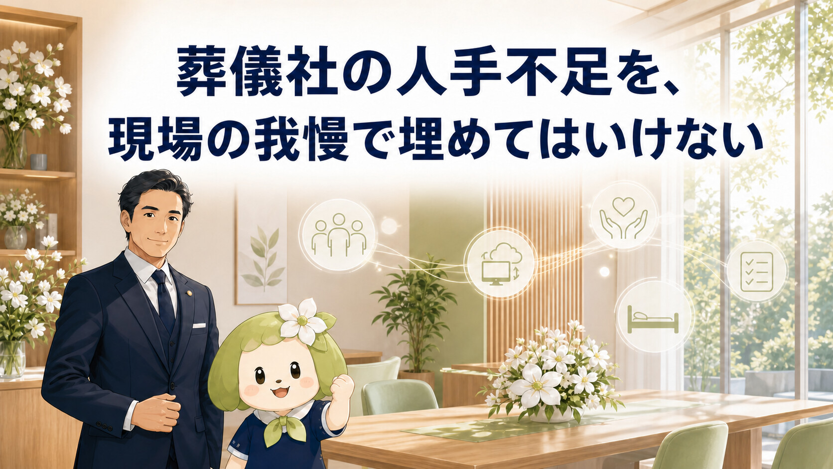 葬儀社の人手不足を、現場の我慢で埋めてはいけない
