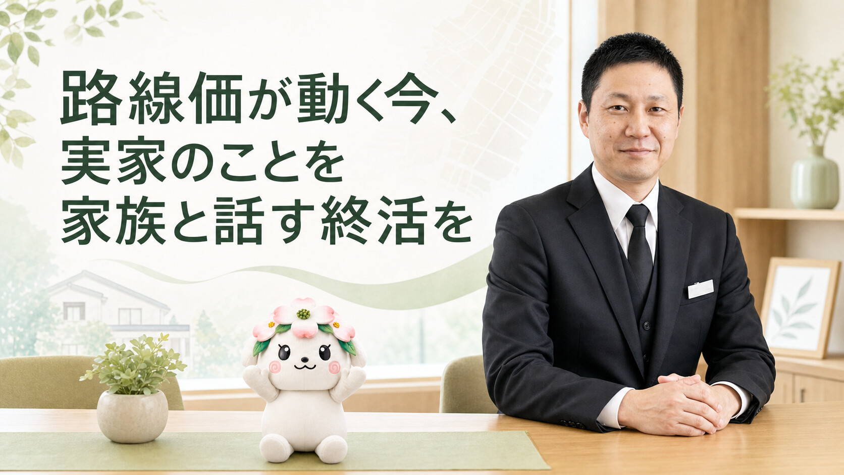 路線価が動く今、実家のことを家族と話す終活を
