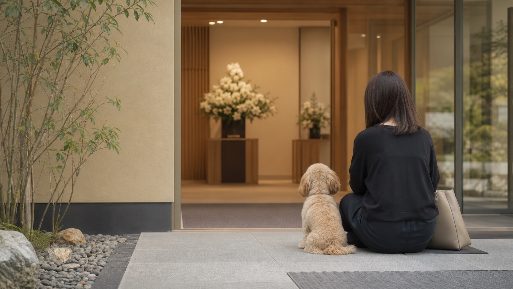 ペットも家族。でも、葬儀会館への同伴をお断りしている理由