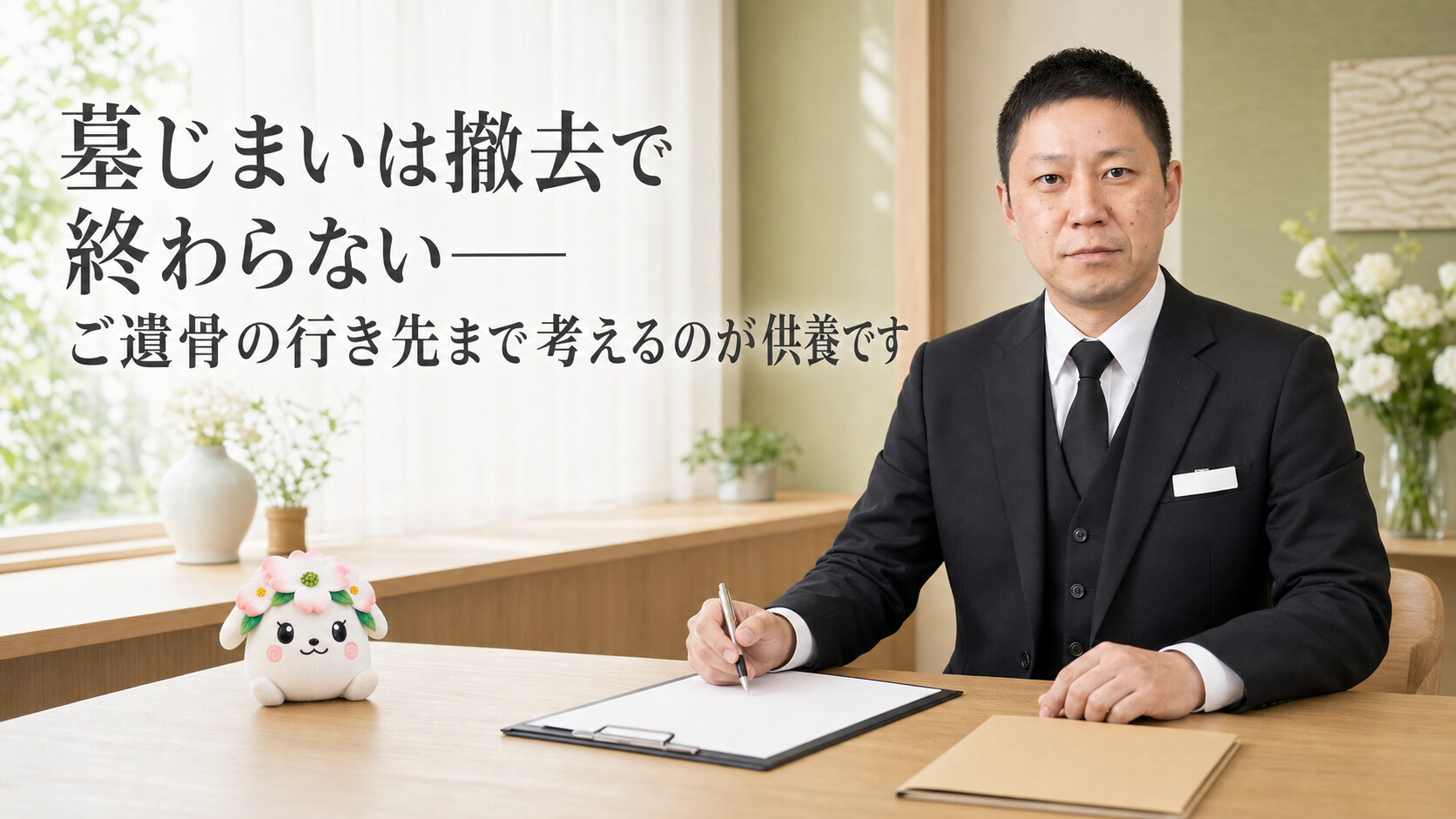 墓じまいは撤去で終わらない――ご遺骨の行き先まで考えるのが供養です