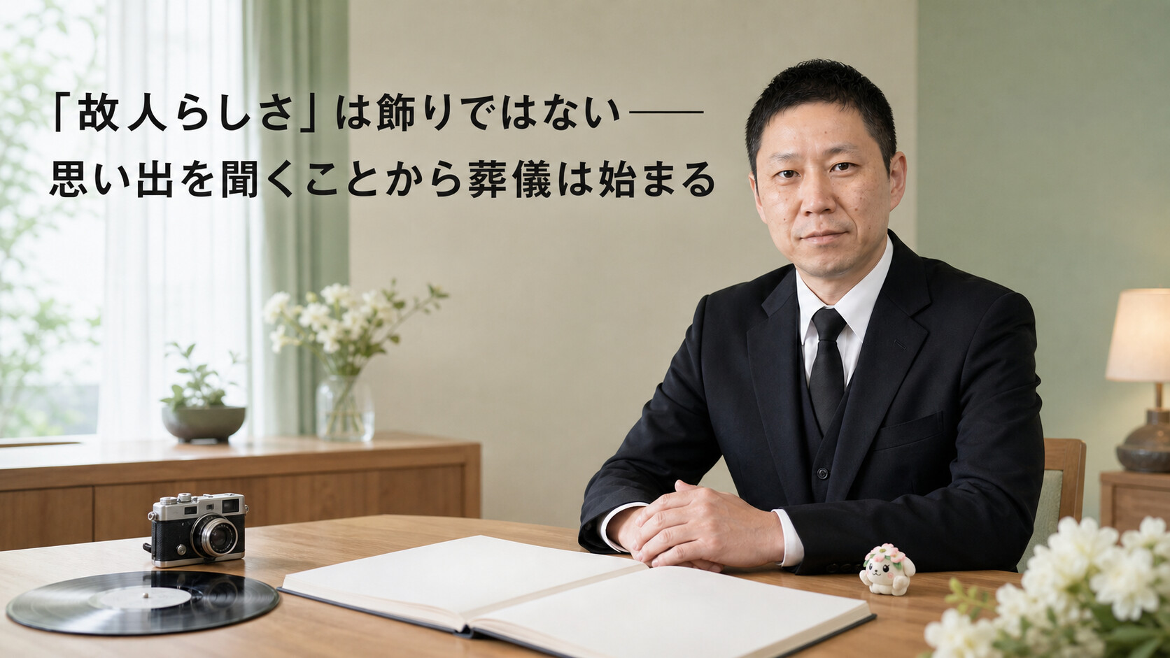 「故人らしさ」は飾りではない――思い出を聞くことから葬儀は始まる