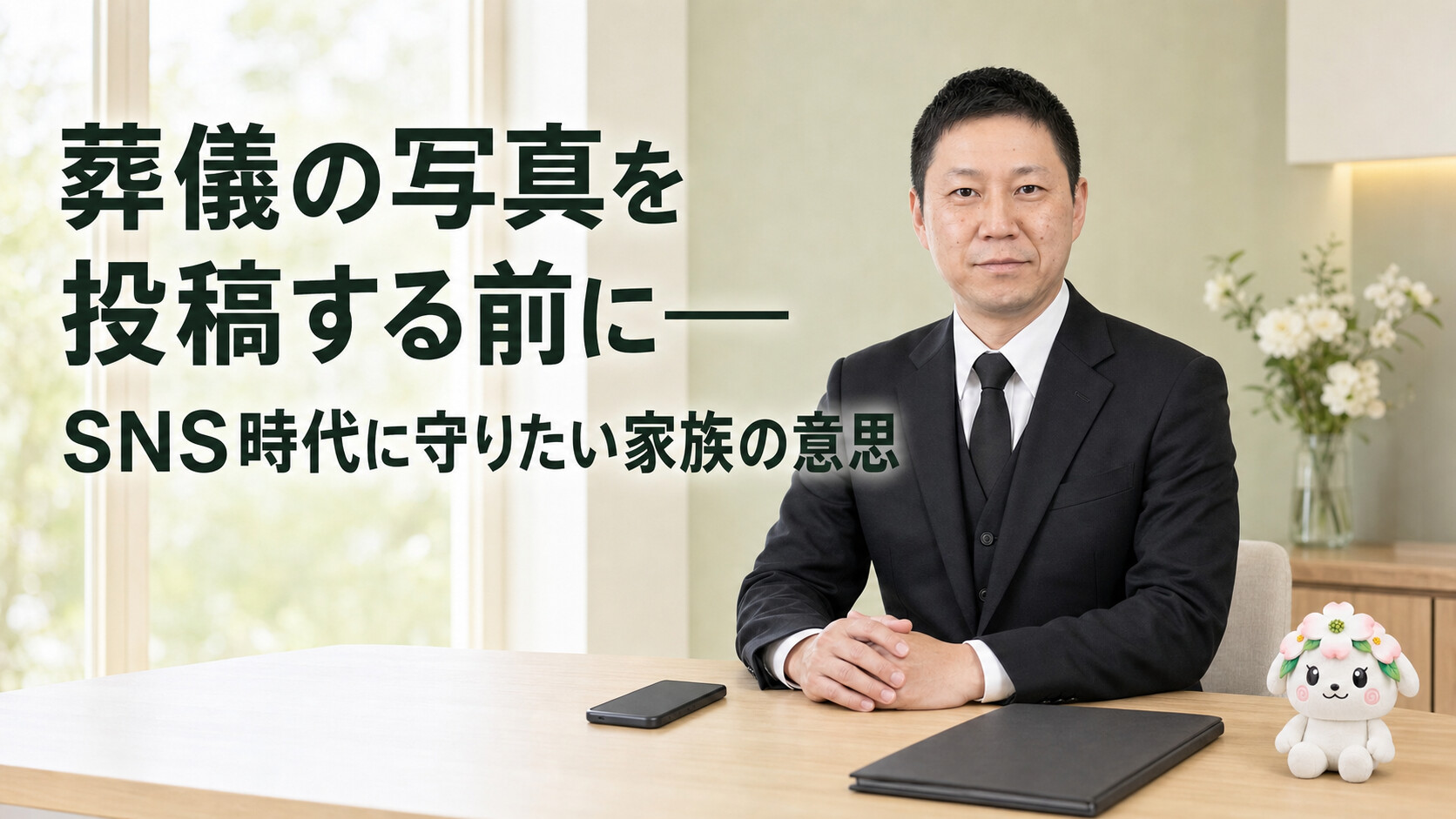 葬儀の写真を投稿する前に――SNS時代に守りたい家族の意思