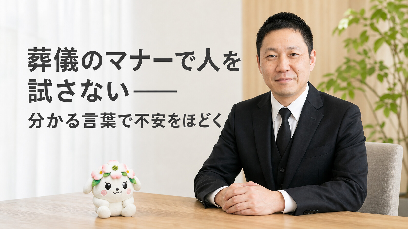 葬儀のマナーで人を試さない――分かる言葉で不安をほどく