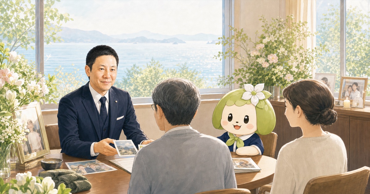 坂出市の家族葬で故人らしさを表す｜好物・写真・愛用品の準備リストのアイキャッチ画像