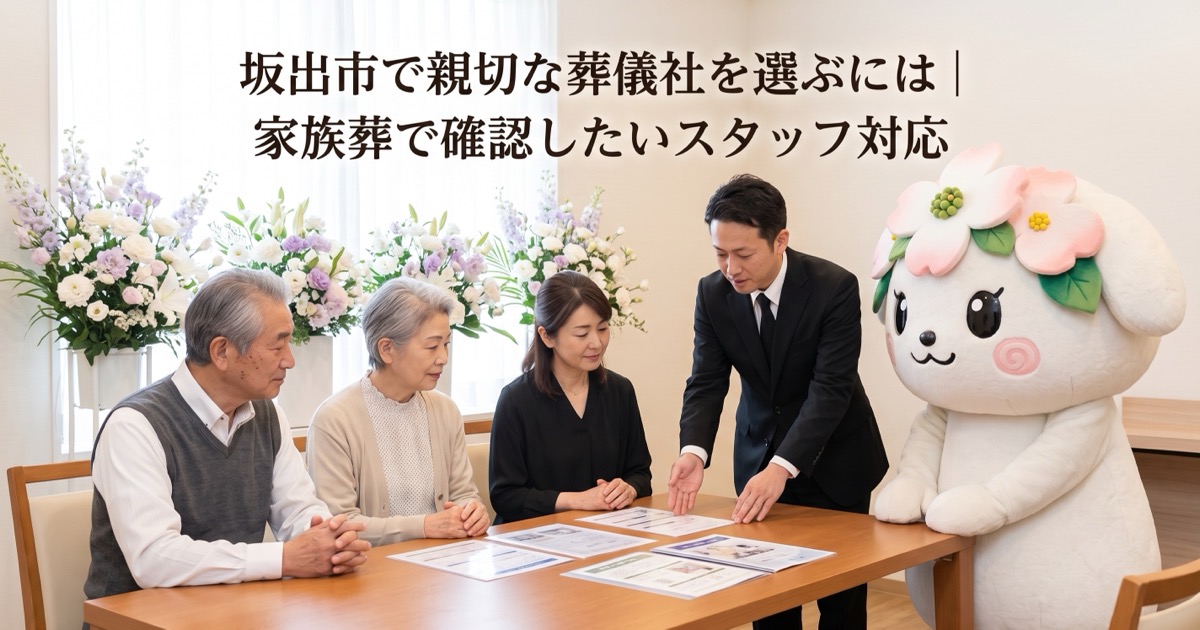 坂出市で親切な葬儀社を選ぶには｜家族葬で確認したいスタッフ対応