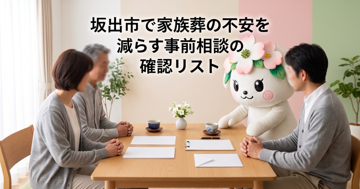 坂出市で家族葬の不安を減らす事前相談の確認リスト