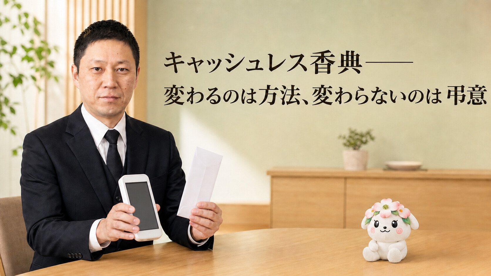 キャッシュレス香典――変わるのは方法、変わらないのは弔意